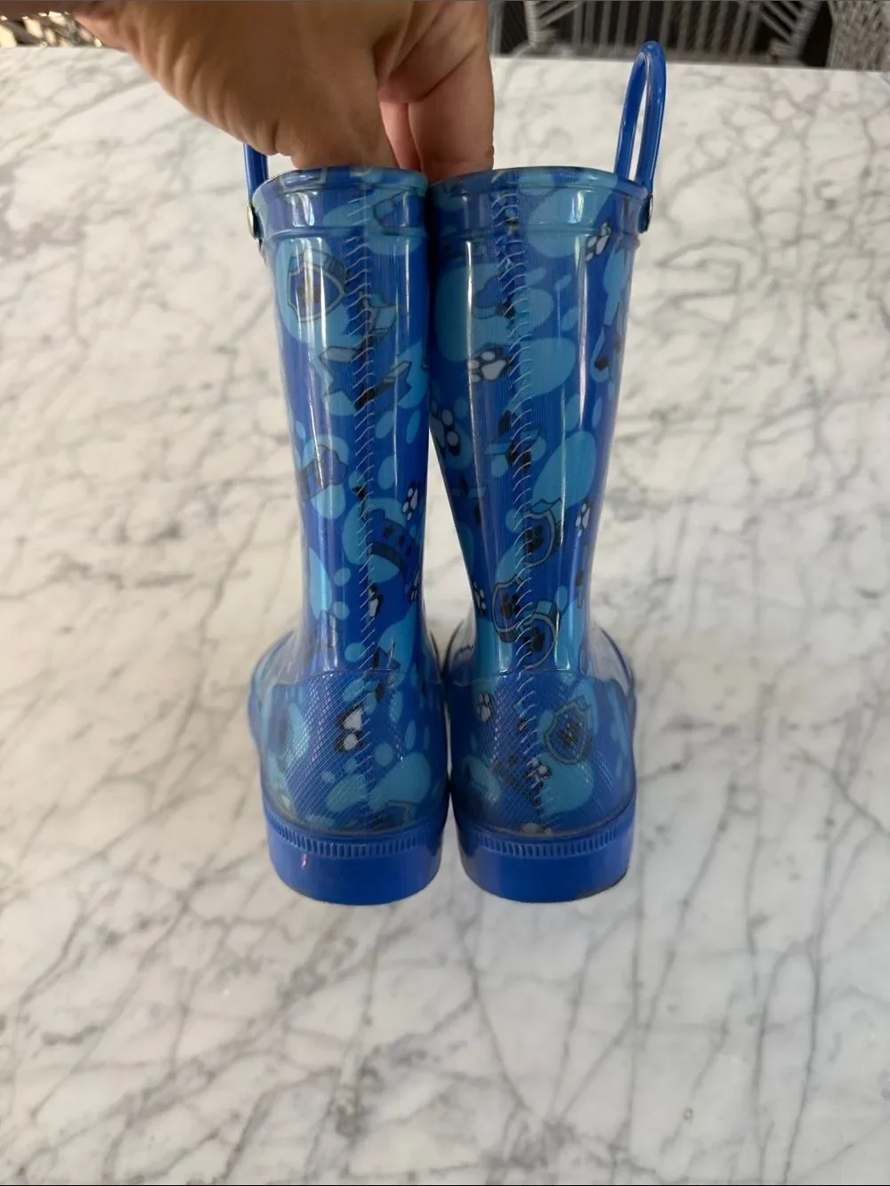 Kids Paw Patrol Rain Boots size 1 youth